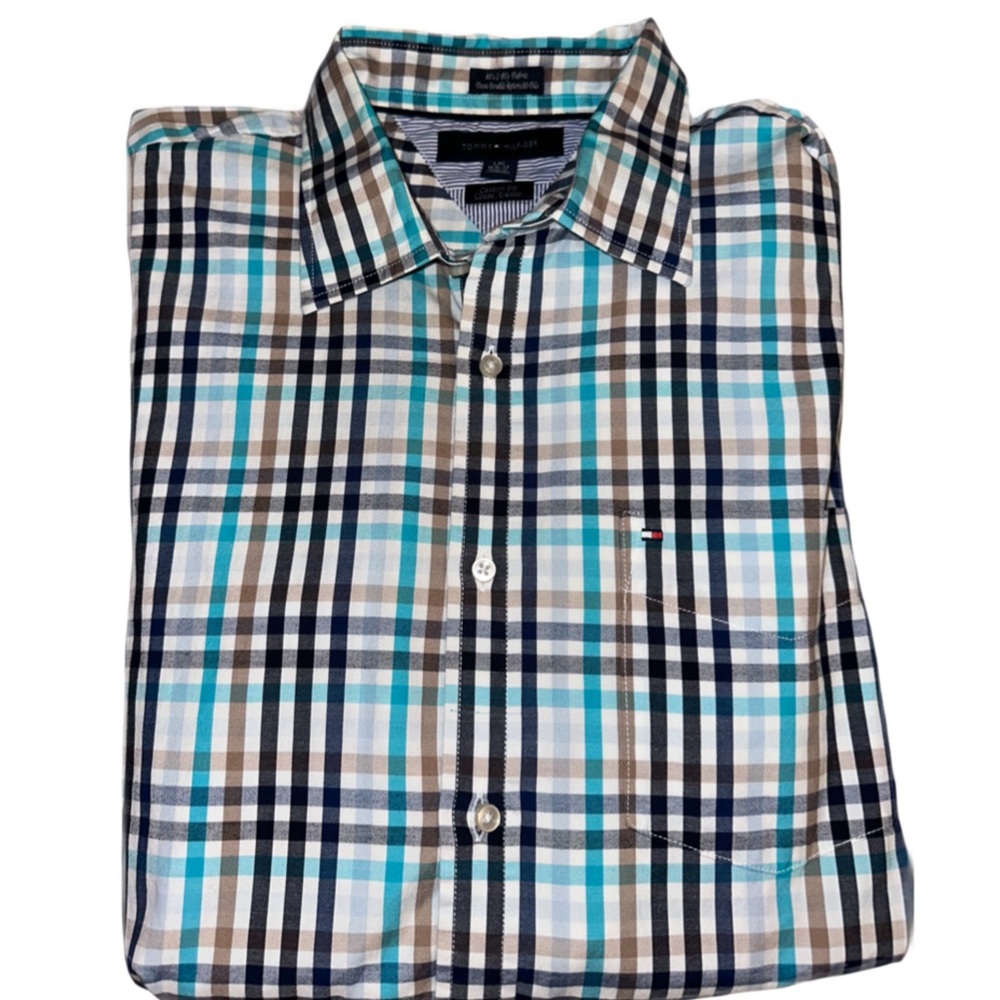 Tommy Hilfiger Long Sleeve Button Down - Vintage - 90s